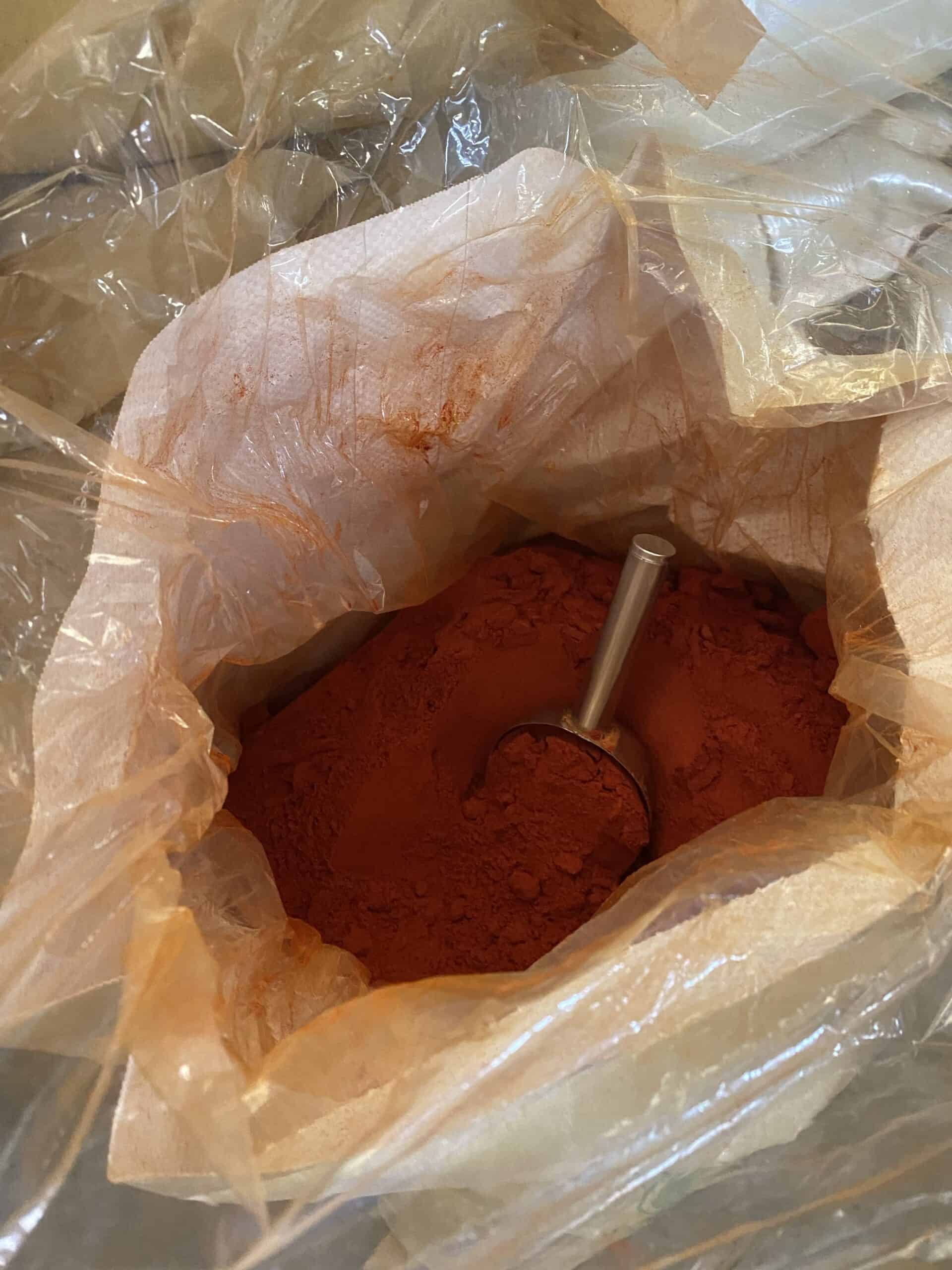 Paprika powder samples for color and quality evaluation